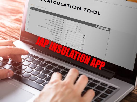 نرم افزار محاسبه ضخامت عایق JAP INSULATION APP