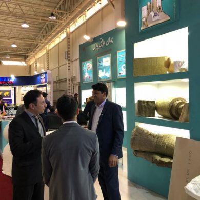 حضور شرکت جهان عایق پارس در پانزدهمین نمایشگاه بین المللی ایران متافو